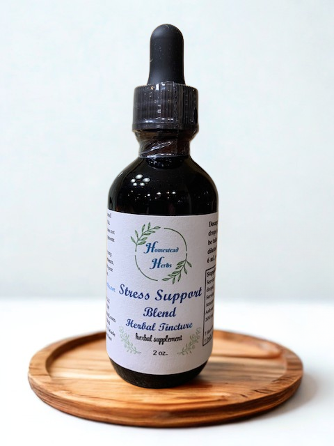 Stress Support Blend – Ashwagandha, Tulsi & Skullcap Tincture
