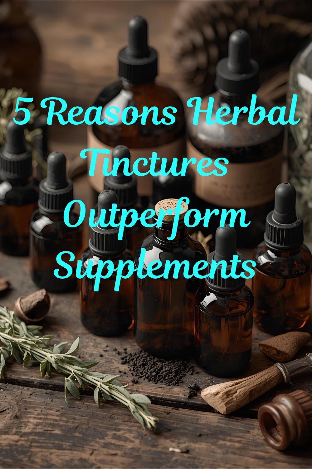 🌿 5 Reasons Herbal Tinctures Outperform Supplements