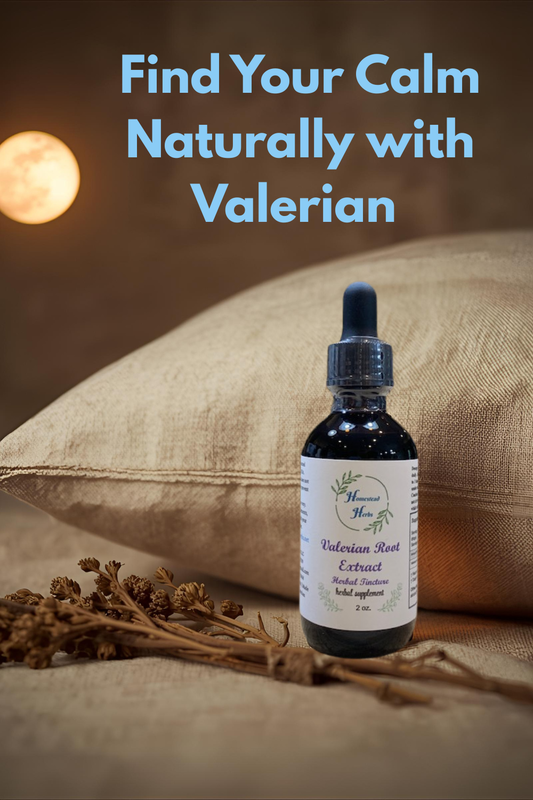 🌙 The Calming Power of Valerian: A Natural Way to Support Restful Nights