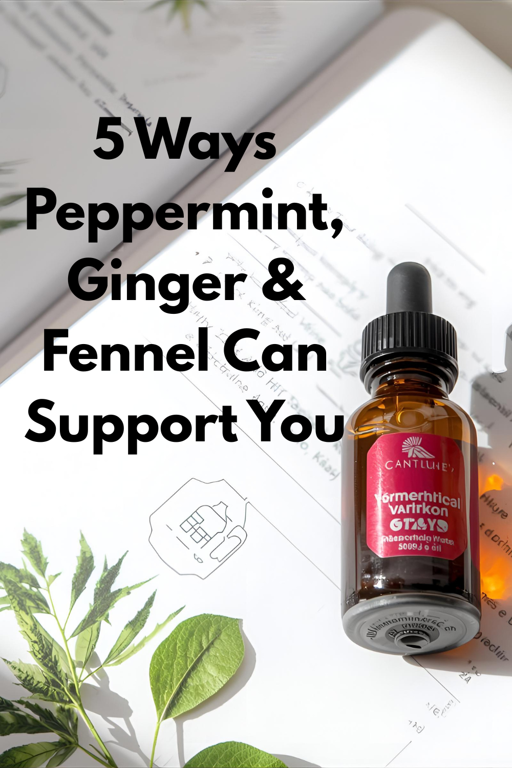 5 Ways Peppermint, Ginger & Fennel Can Support You