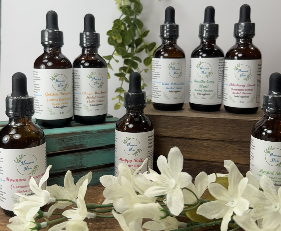 Building a simple wellness routine - herbal tinctures