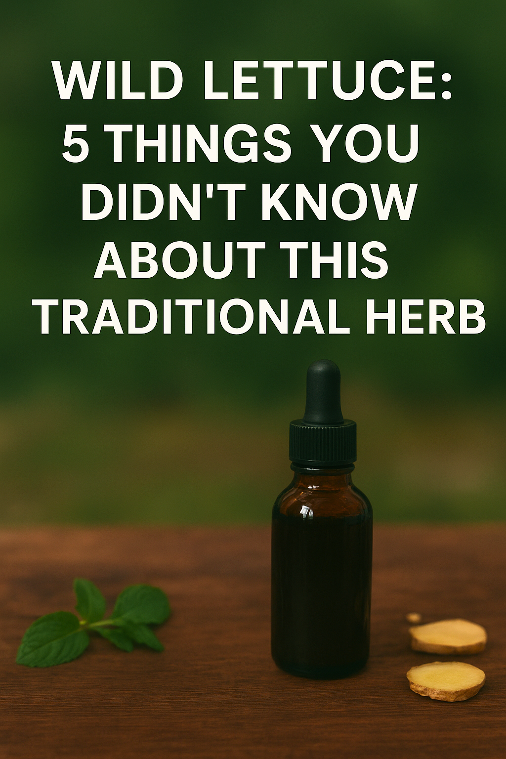 Wild Lettuce: 5 Things You Didn’t Know About This Traditional Herb