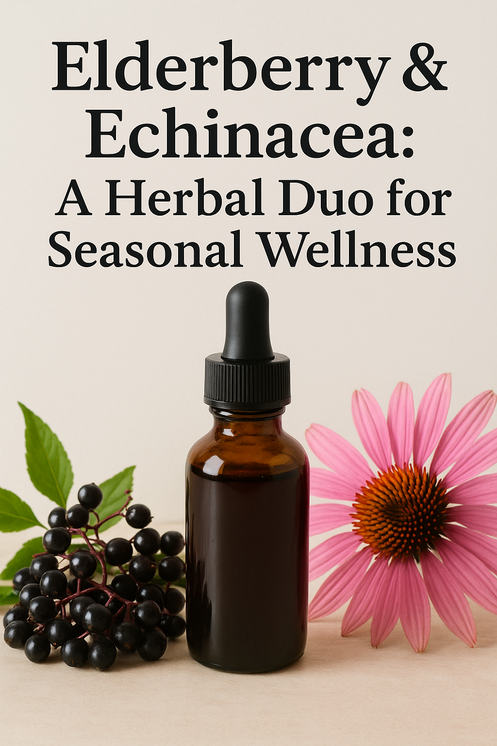 Elderberry & Echinacea: A Herbal Duo for Seasonal Wellness