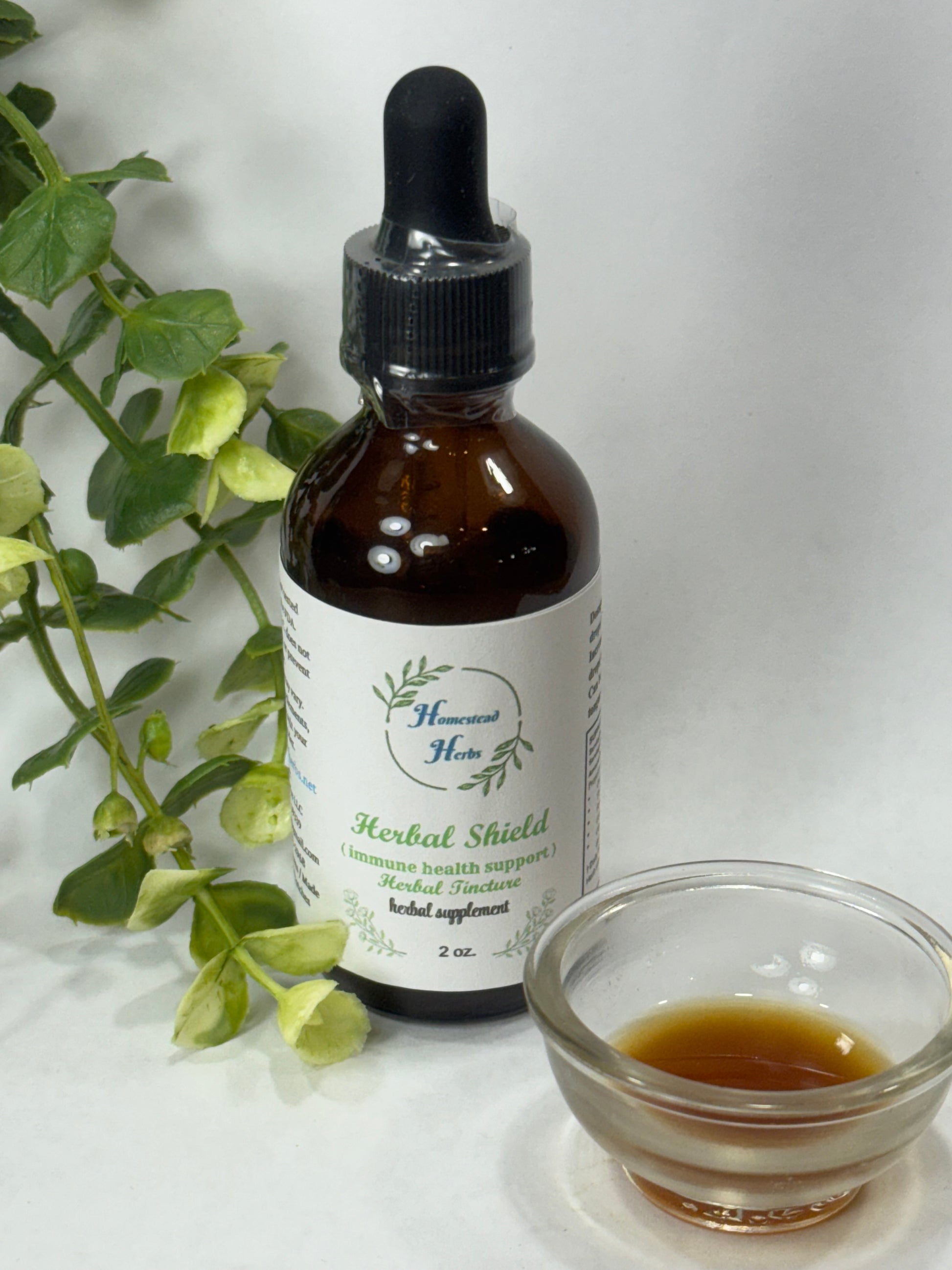 Herbal Shield organic herbal supplement for immune system support